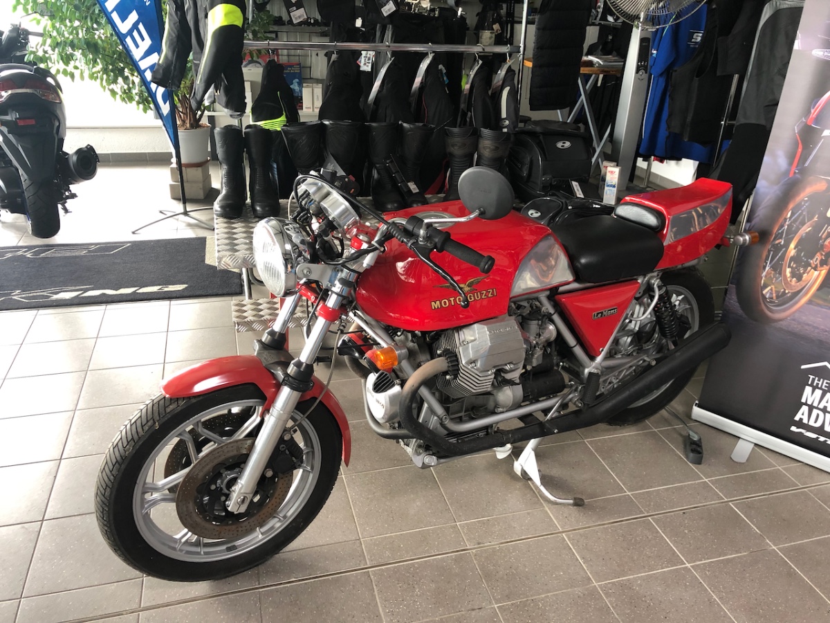 Moto Guzzi waiting for some make over