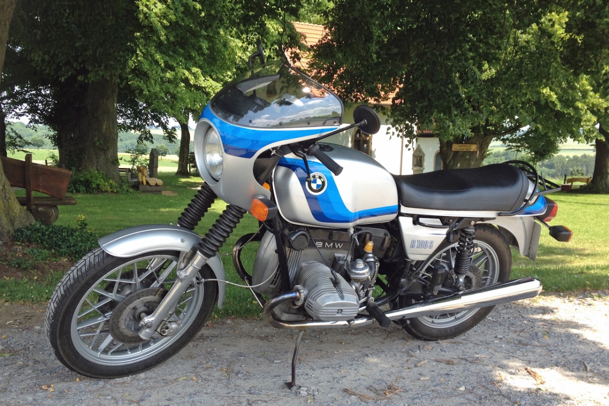 BMW R100S used to be a Superbike in the 70th